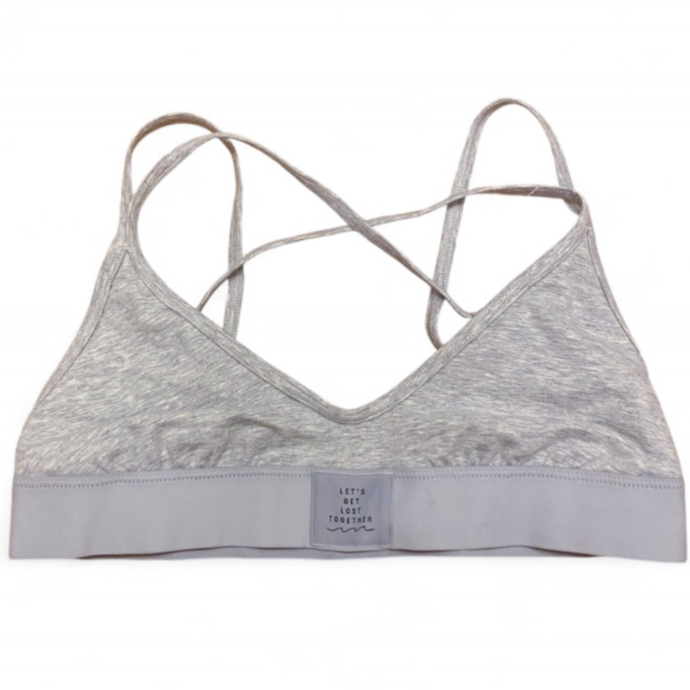 🎀3/$25🎀 Aerie Light Gray Strappy Bralette